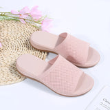 Women Sandals Soft Flat Sandals Summer Sandals Women Stretch Fabric Summer Elegant Slippers Shoes