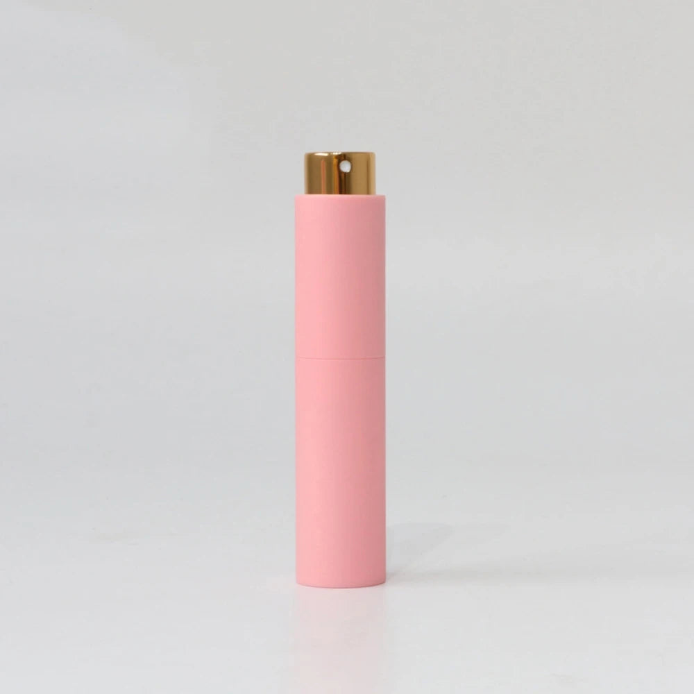 10ml Perfume Bottling Atomizer Frosted Liquid Container Macaron Rotary Oral Spray Bottle Portable Empty Bottle