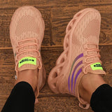 Women's Running Shoes 2025 Summer New Lightweight Mesh Breathable Running Shoes Shock-absorbing Soft Sole Fitness Women's Shoes