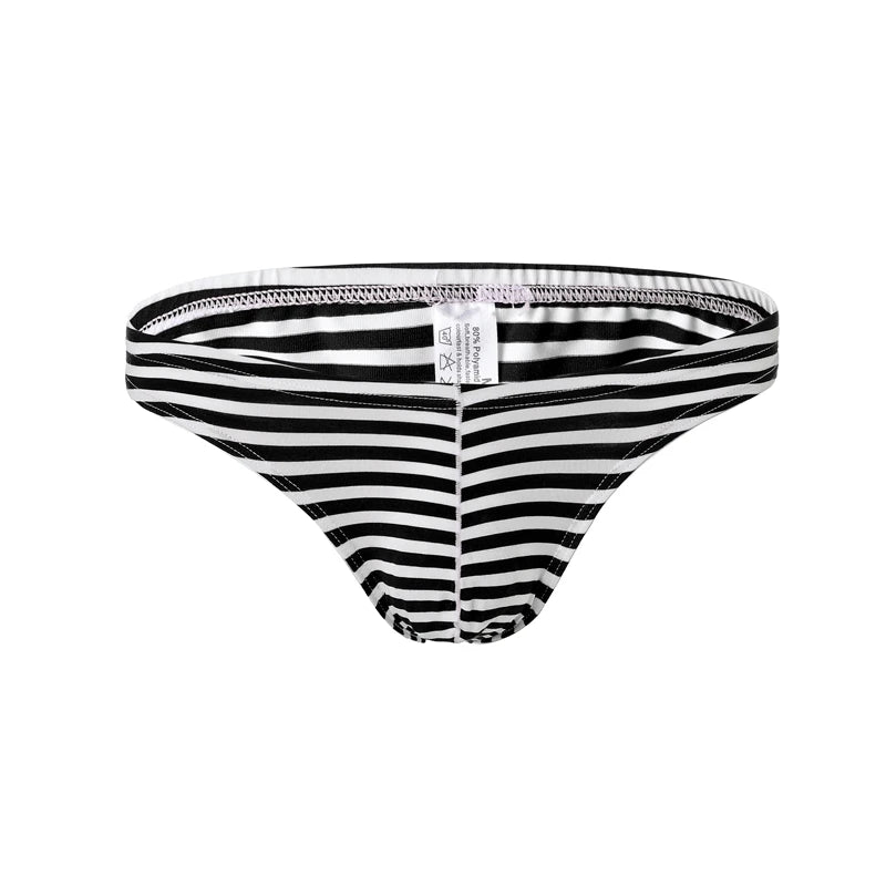 Men's Briefs Panties Men Cotton Underwear Briefs Breathable Cuecas Striped Brief U Pouch Panties for Men Sexy Underpants Shorts