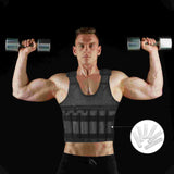 6Pcs Steel Weighted Plates For Vest Fitness Accessories Strength Training Equipment WeightBearing Exercise Body Building Gear