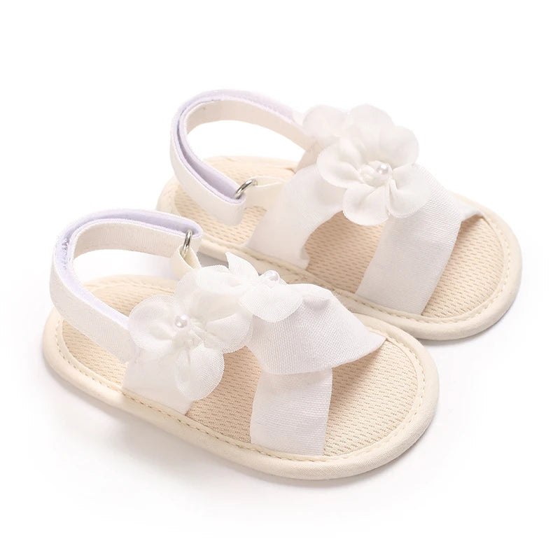 Baby Girls Sandals Summer Shoes Outdoor First Walker Toddler Girls Shoes for Summer