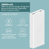 Xiaomi 20000mAh PowerBank PLM18ZM Type-C Dual Way Fast Charge Powerbank 18W Flash Charging 2 USB 1 Type C Output Mi Powerbank