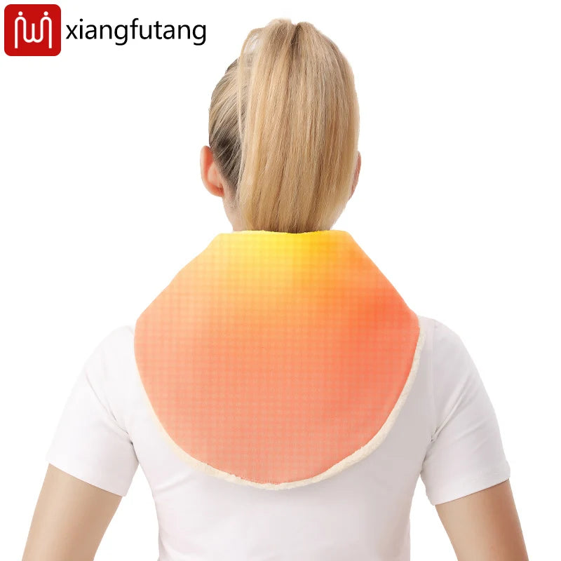 Heated Neck Brace Relief Pain Fatigue Sprain Warm Therapy Physiotherapy Dredge Meridians Joint Spondylosis Support Household