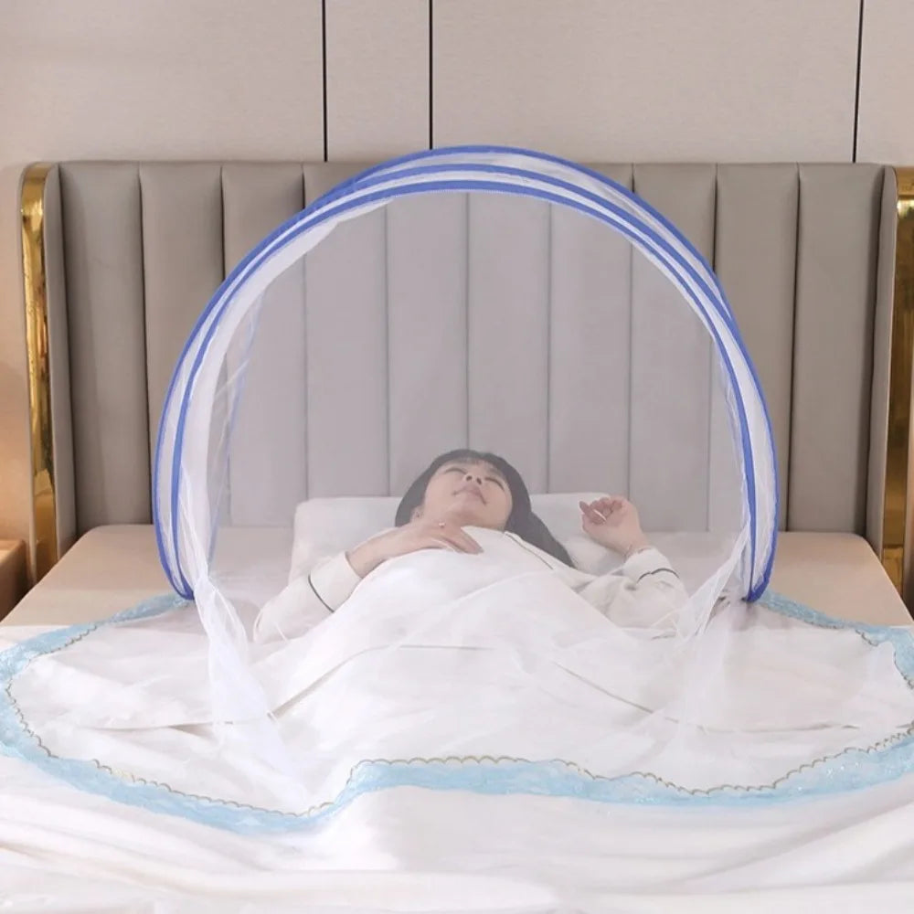 Screen Tent Anti Mosquito Travel Mosquito Net Adjustable Single Folding Mosquito Net Portable Mosquito Net Bed Dormitory