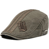 Cotton Beret Caps for Men Lightweight Summer Casual Caps Comfort Beret for Outdoor Fishing Camping