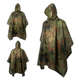 Accessories War Tactical Suit Rain Military Raincoat Poncho Army Umbrella Gear Ghillie Birdwatching Outdoor Home Hunting