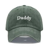 Daddy & Mommy Baseball Cap for Men & Women Unisex Soft Washed Cotton Embroidery Baseball Hats For Father's Mother's Day gifts
