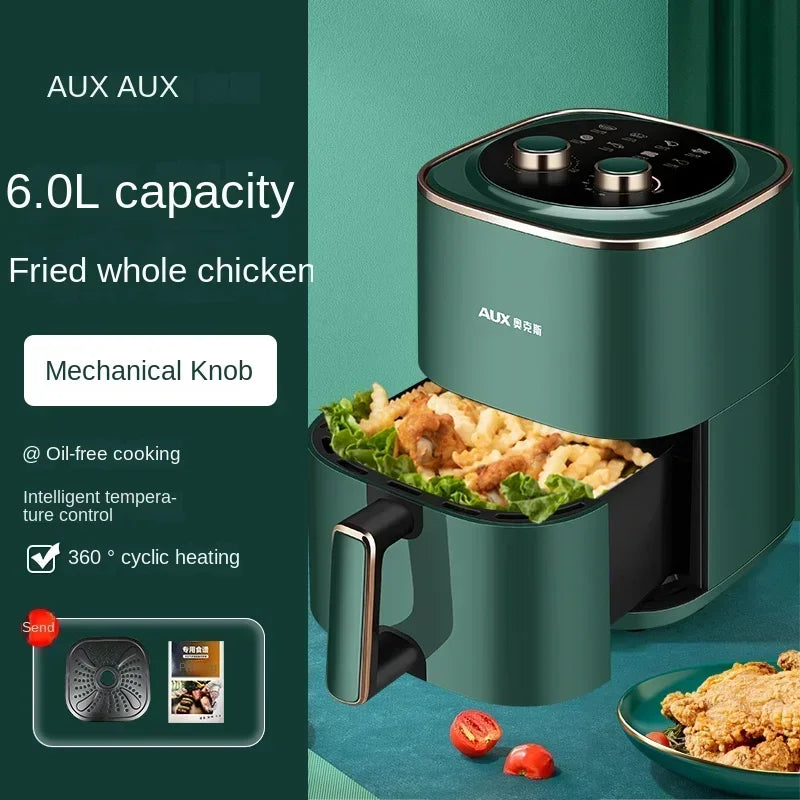 220V AXA Air Fryer Model - All-in-One Air Fryer Oven with Smart Auto-Fry, Multi-Functionality and No Oil Cooking C