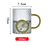 Glass Pitcher Glass Pitcher With Lid High Borosilicate Glass Heavy Duty Water Pitcher For Cold/Hot Drinks Iced Tea Juice Milk