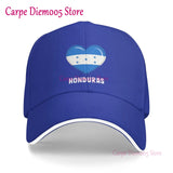 Honduras Flag Unisex Hats Fashion Adjustable Baseball Cap for Men Women