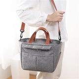Lunch Bag 2023 New Fashion Kid Women Men Thermal Insulation Waterproof Portable Picnic Insulated Food Storage Box Tote Lunch Bag
