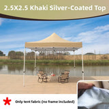 Thiened Four-Legged Umbrella Tent Top Cloth 3x3 Outdoor Sunade Waterproof Sun Protection Large Umbrella Canvas Stall