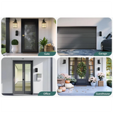 B50B-Smartlock Box For House Key With 5 Unlocking Methods Fingerprint,App Control, Access Card, Password,Suitable For Office