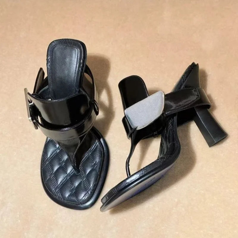 High Heels Women Slippers Elegant Fashion Shoes Dress Stilettos Sexy Pumps Summer Woman Sandals 2025 Designer Trend Lady Shoes