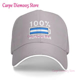 Honduras Flag Unisex Hats Fashion Adjustable Baseball Cap for Men Women