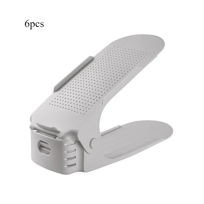Shoe Rack Durable Thicken Adjustable That Saves Space with Support Slots Cabinet Brackets and Storage Racks for Storage Tools