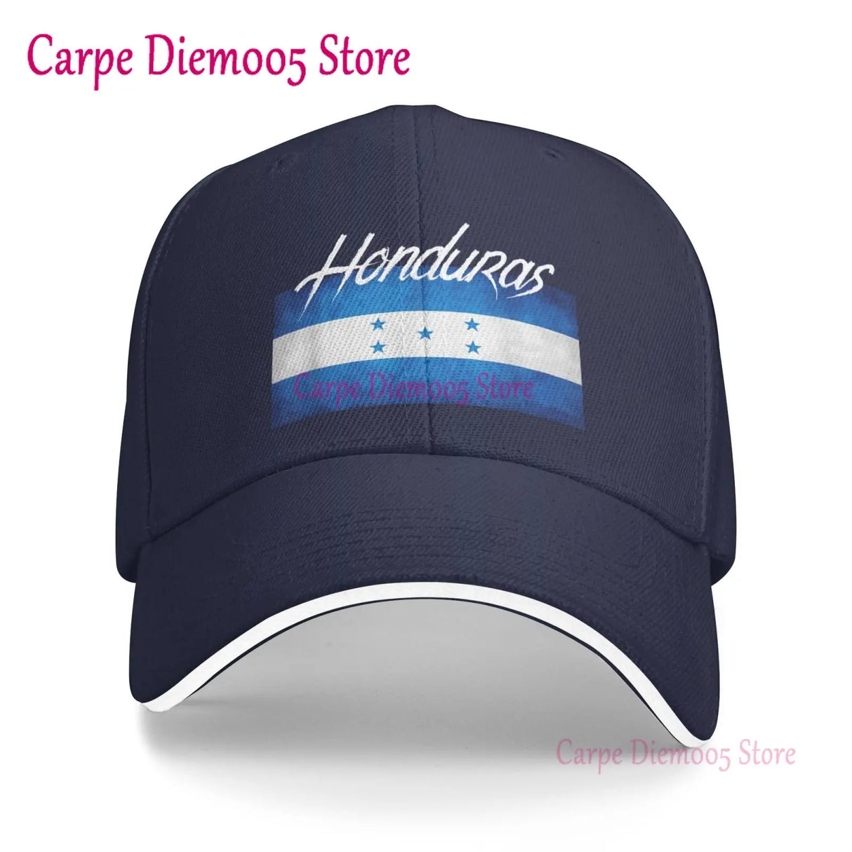 Honduras Flag Unisex Hats Fashion Adjustable Baseball Cap for Men Women