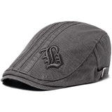 Cotton Beret Caps for Men Lightweight Summer Casual Caps Comfort Beret for Outdoor Fishing Camping