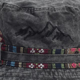 Four Seasons Cotton Solid Bucket Hat Fisherman Hat Outdoor Travel Sun Cap for Men and Women