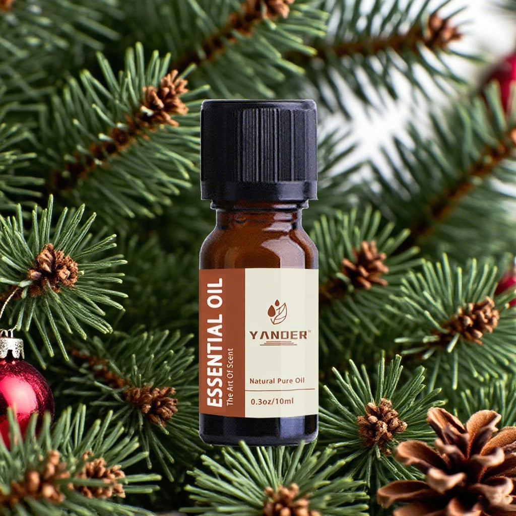 Yander 10ml Pumpkin Hazelnut Gingerbread Cinnamon Christmas Essential Oil Spicy Gourmand Candle Oil for Scented Candle Making