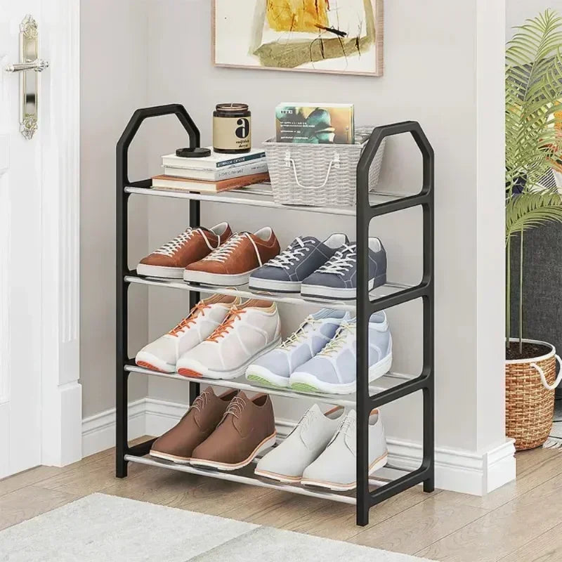 3/4 Shoe Rack Multi Layered And Space Saving Shoe Rack For Simple Household Storage And Storage Three And Four Layer Shoe Racks