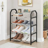 3/4 Shoe Rack Multi Layered And Space Saving Shoe Rack For Simple Household Storage And Storage Three And Four Layer Shoe Racks
