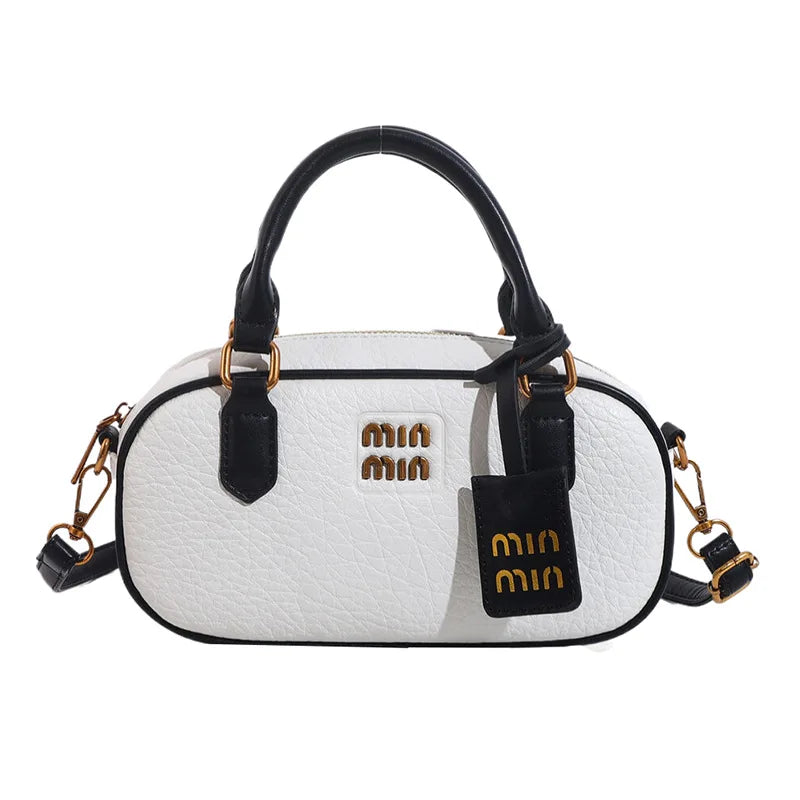 2025 Bowling Bag for Women - Stylish Oversized Pillow Tote, Fashionable Crossbody Shoulder Bag Trendy Versatile Handbag
