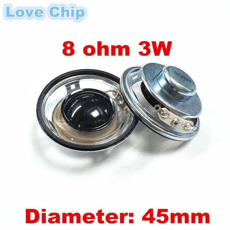 Waterproof Speaker 4 ohm 8 ohms 0.5/1/2/3 watt 0.5W 1W 2W 3W 5W 4R 8R Diameter 40mm 45mm 50MM 57MM 66MM 77MM 5/6.6CM LoudSpeaker