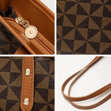 Trendy and versatile printed tote bags, fashionable and generous women's handbags, tote bags, large capacity women's bags.QKC