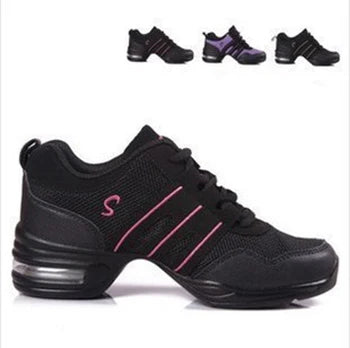 Sneaker Sports Feature Soft Outsole Breath Dance Shoes Sneakers for Woman Practice  Modern  Jazz    Women