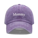Daddy & Mommy Baseball Cap for Men & Women Unisex Soft Washed Cotton Embroidery Baseball Hats For Father's Mother's Day gifts