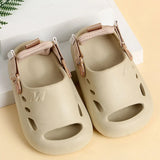 Children's sandals, boys' and girls' slippers, fashionable outdoor shoes, walking shoes, hiking shoes, anti slip beach shoes