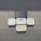 Solar Street Light Outdoor Garden Light Home Waterproof Yard Outdoor Remote Control Super Bright Lighting Sensor Street Lamp