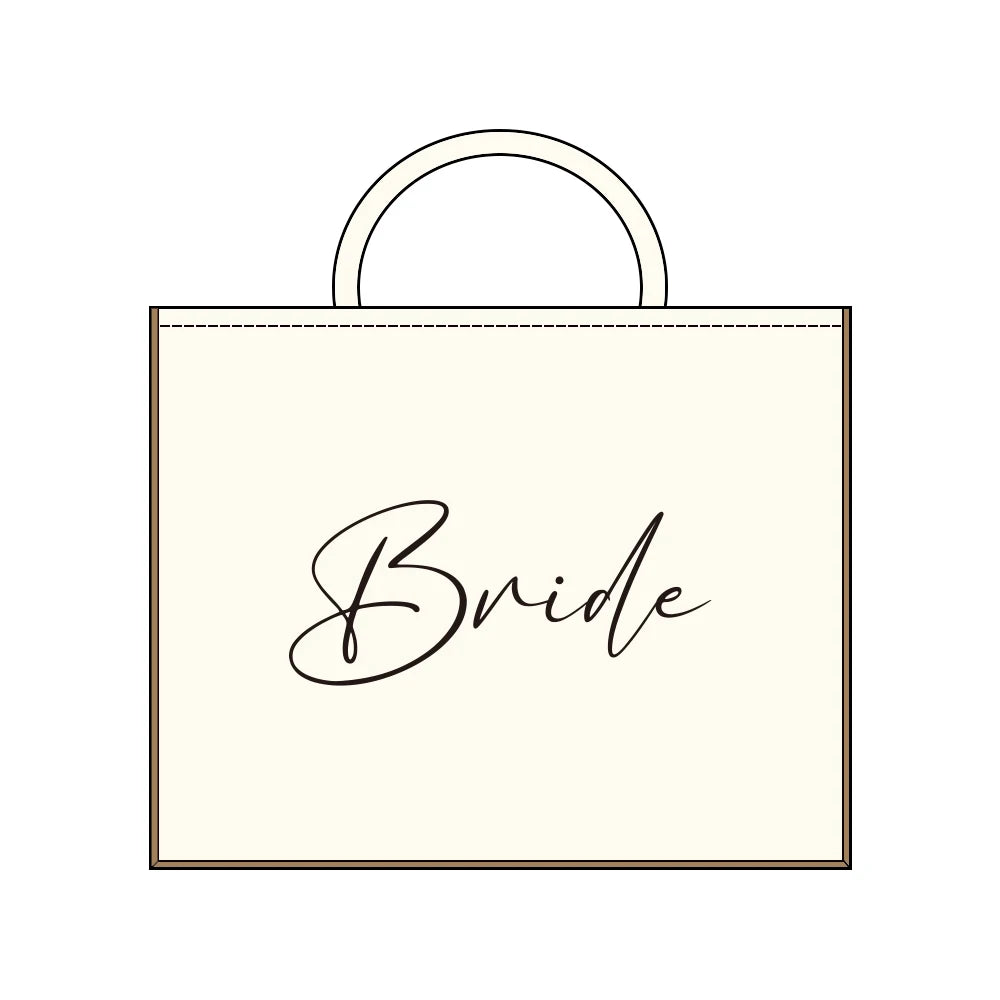 Personalized Bridesmaid Burlap Gift Tote Bags with Handles Bride Beach Reusable Grocery Christmas Wedding Welcome Jute Tote Bags