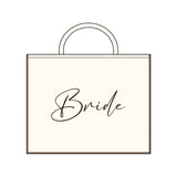 Personalized Bridesmaid Burlap Gift Tote Bags with Handles Bride Beach Reusable Grocery Christmas Wedding Welcome Jute Tote Bags