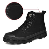 Winter Men Boots Waterproof Leather Boots Keep Warm Mens Ankle Boots Comfortable Man Work Boots Male Snow Boots Men Botas