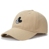 New Unisex Cap Mickey Cartoon Cotton Baseball Cap For Men Women Adjustable StreetWear Dad Hats