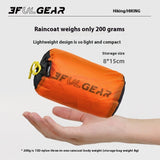 3F Ul GEAR Three In One Professional Mountaineering And Hiking Raincoat  About 200g Wear Upgrade Lightweight And Portable Brim