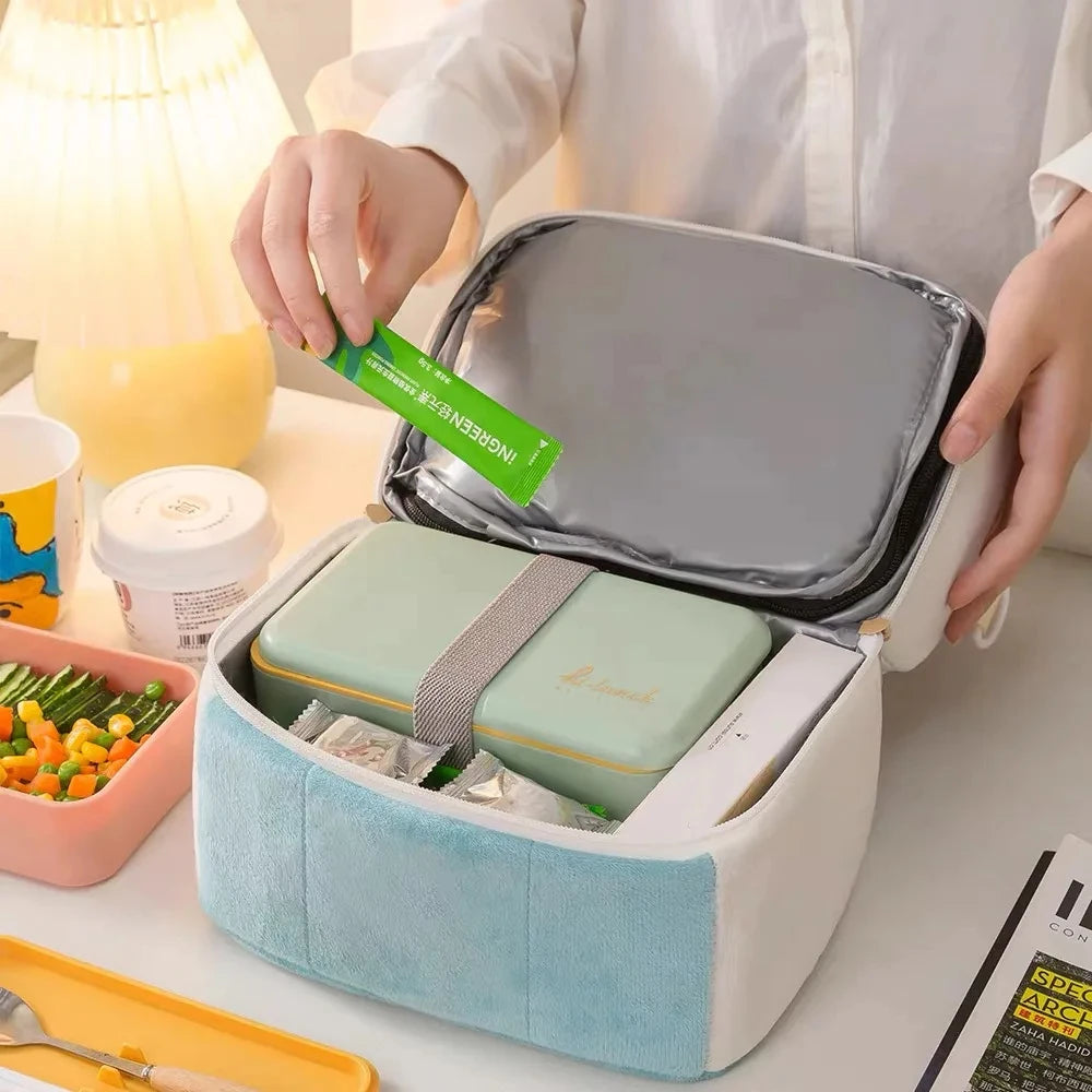 Thermal Bag Lunch Box For Work Picnic Bag Car Bolsa Refrigerator Portable Cooler Bag Food Backpack