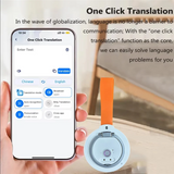 AAAEL-Smart AI Translator Magnetic 138 Languages Simultaneous Interpretation Voice Call Text Photo Video