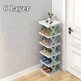 Shoes Racks Storage Organizer  Detachable Shoe Racks Saves Family Household Rack Multi Layer Simple Shoes Shelf Color Cabinet