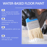 Water Based Waterproof Epoxy Floor Paint Protective Floor Paint Durable Long-Lastingwaterproof Attractive Small Package Size