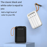 18650 Power Bank Fast Charging Powerbank Portable Battery Charger PowerBank For iPhone easyown 4IN1 Mini Battery Storage Boxes