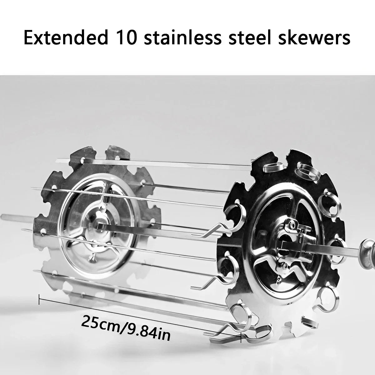 Oven Stainless Steel Steel Kebab Oven Needle Cage Griller Non-stick Barbecue Air Fryer Grill Kitchen Universal Oven Accessories