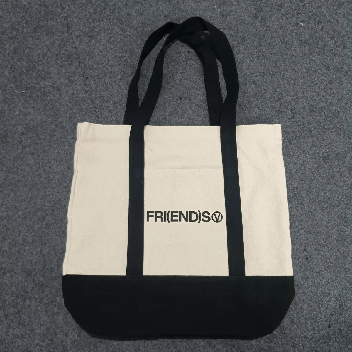 Customized Women Tote Bag Personalized Name Print Logo Zippered Canvas Shopping Tote Bag