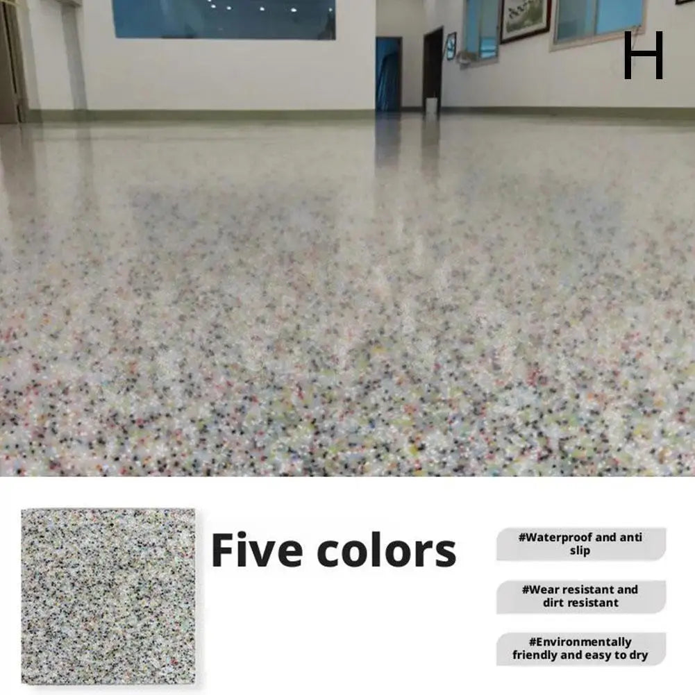 500ML New High-Gloss Marble Effect Epoxy Floor Coating Outdoor Wear-resistant And Anti Slip Paint Forest Epoxy Floor Paint