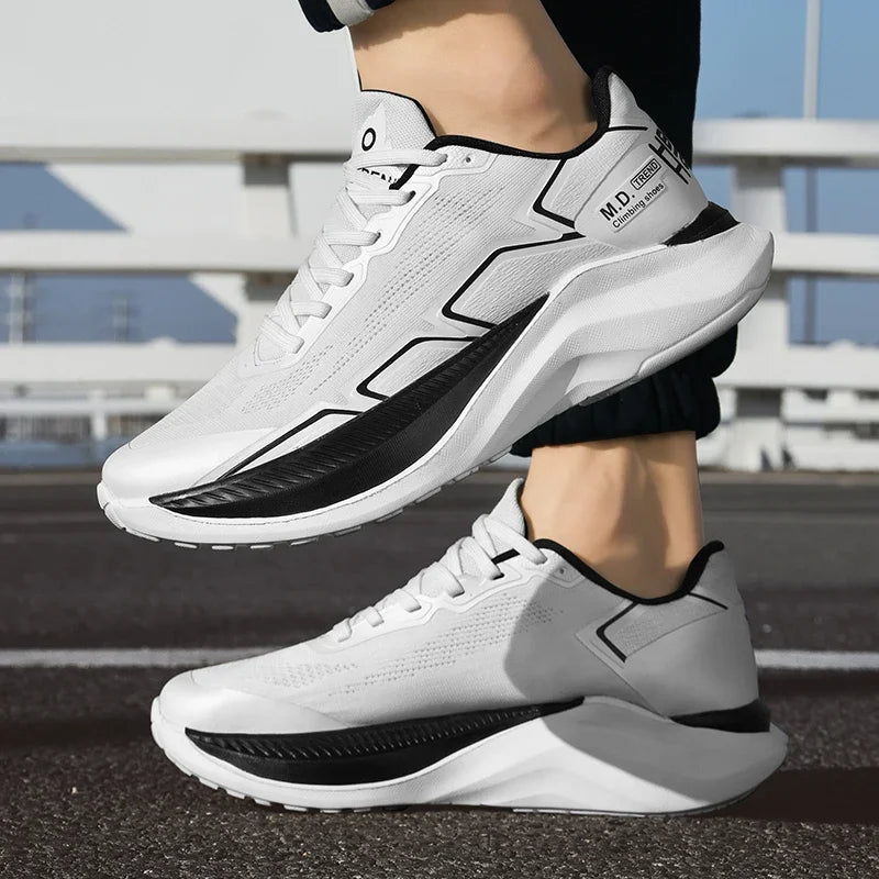 2025 New Running Shoes White Sports Shoes for Men Man Sneakers Fashion Men Footwear Outdoor Non-slip Gym Wear Resistant Marathon