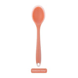 Silicone Spoon Integrated Rice Spoon Multicolor Silica Gel Salad Spoon Cake Baking Spoon Kitchen Cooking Spoon Kitchen Tools