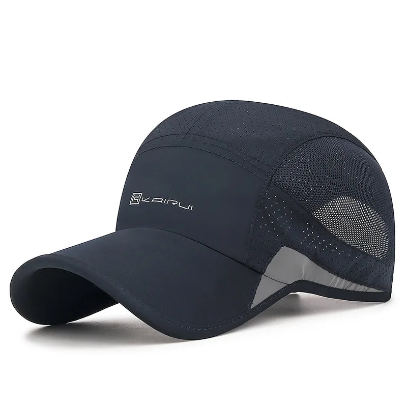 Quick-Dry Breathable Sun Protection Hat - Lightweight Outdoor Fishing & Baseball Cap  for Men & Women